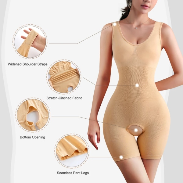 MISTHIN helkroppsdräkt sömlös Push Up-korsett Shapewear-reducerare Bröstförbättrande korrigerande waist trainer Shaper Viktminskning Skin M-L