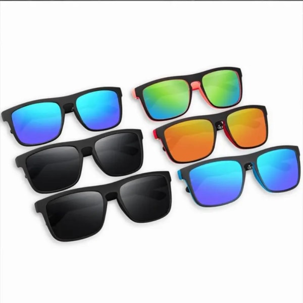 2022 Nya polariserade glasögon UV400 Camping Vandring Körning Glasögon Män Kvinnor Fiske Cykling Glasögon Glasögon Sport Solglasögon B01 Polarized