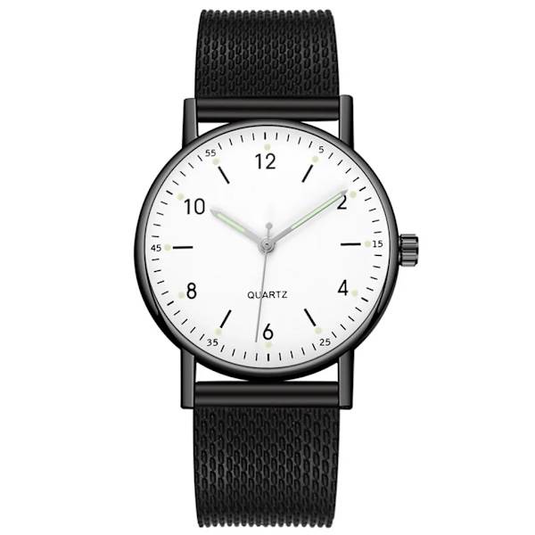 Mode Watch Damklocka Silver Heart Dial Silikon Mesh Armbandsur Reloj Mujer Montre Femme Watch 2022 F