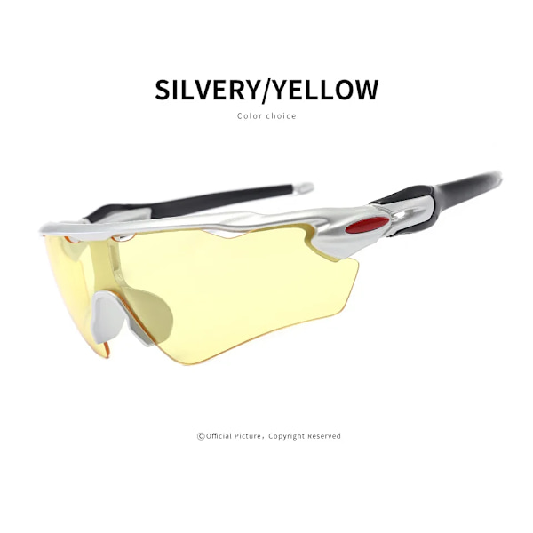Sportsolglasögon Dammode Ögonskydd Skyddsglasögon Taktik Bländande utomhuscykelglasögon för män Glasögon Kvinnor Ridning No.08 Other