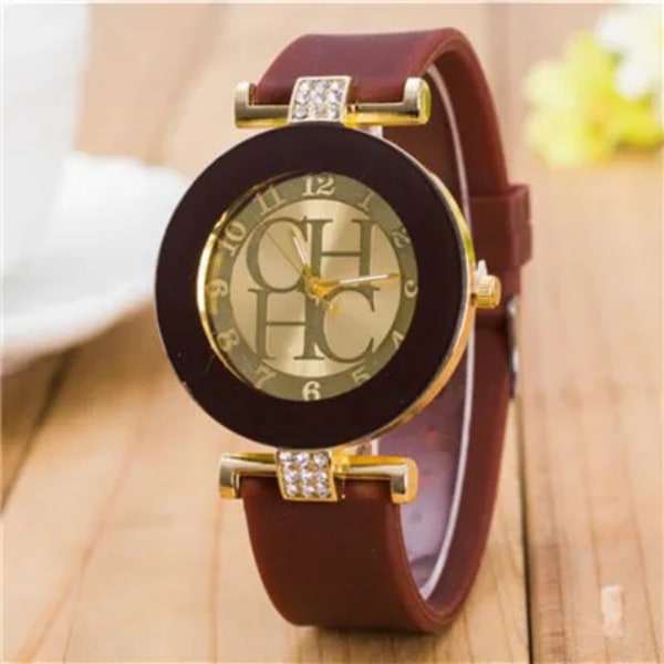 2020 Genève nytt märke av casual läder Quartz watch. Kristall watch. Relogio Feminino watch. bästsäljare. L33
