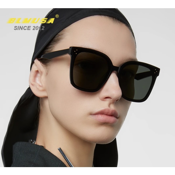 BLMUSA New Trend Solglasögon för kvinnor och män Enkel design Dekorativa glasögon Bilkörning Glasögon Unisex solglasögon UV400 Dream Photo Color