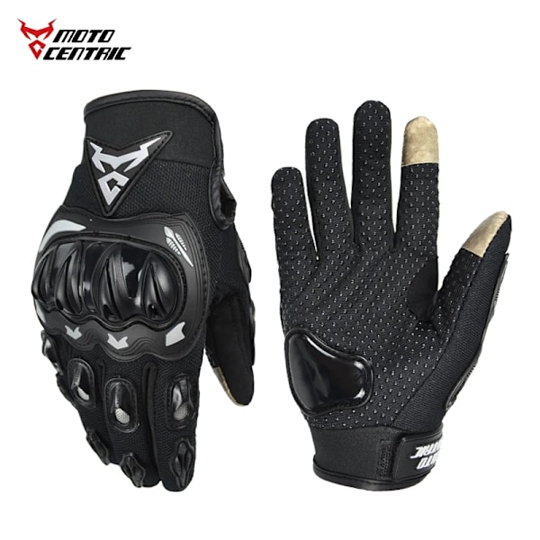 Motocentric Motorcykelhandskar Sommar Touch Screen Racinghandskar Utomhussport Skydd Åka Cross Dirt Bike Guantes Moto Green L