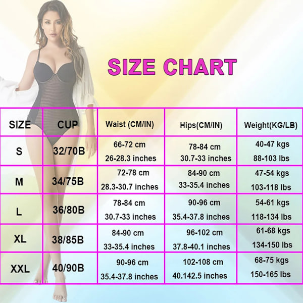 Bodysuit One-Piece Shapewear för kvinnor Magkontroll Rygglös Inbyggd BH Body Shaper Sexiga underkläder Sömlös korsett Plus Size Beige S