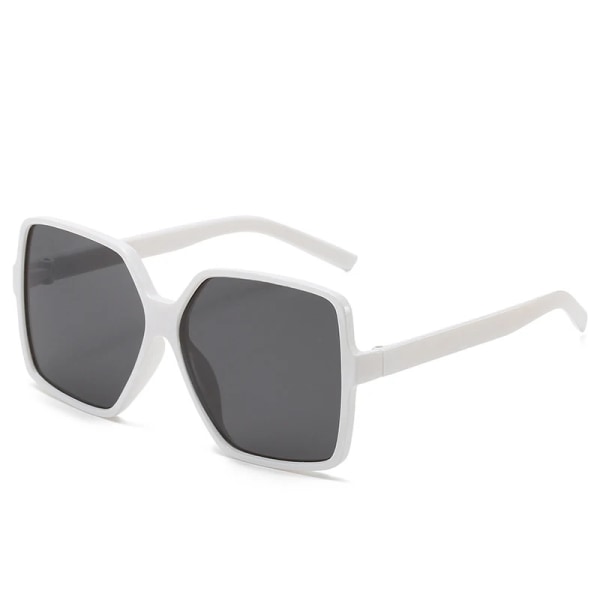 Nytt märke Solglasögon Fyrkantiga glasögon Personliga kattögon Färgglada solglasögon Trend solglasögon Uv400 Gardin c1 Black