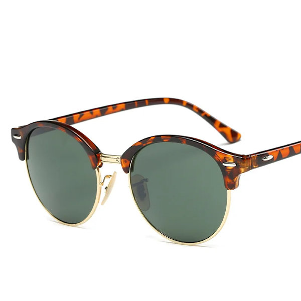 DCM Hot Solglasögon Dam Populärt märke Designer Retro Herr Solglasögon i sommarstil C7LeopardGreen