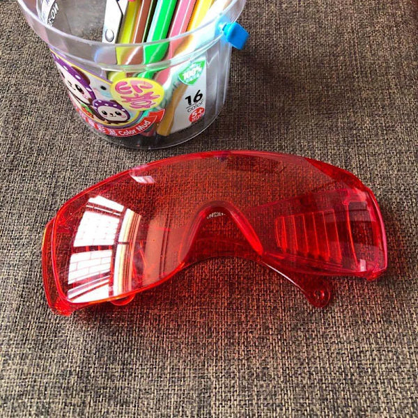 Cykelsolglasögon Unisex ventilerade glasögon Ögonskydd Vinddammtäta glasögon utomhussport UV-skyddande antistänk Ciclismo Red-C