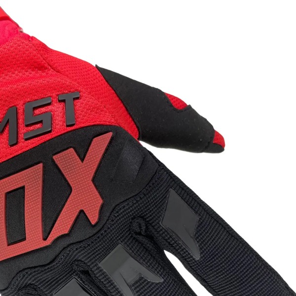 Almst Fox Motocross Racing Handskar Herr Rider Offroad MX MTB Mountain Bike Guantes Downhill Full Finger Motorcykel Handskar Luvas Blue White M