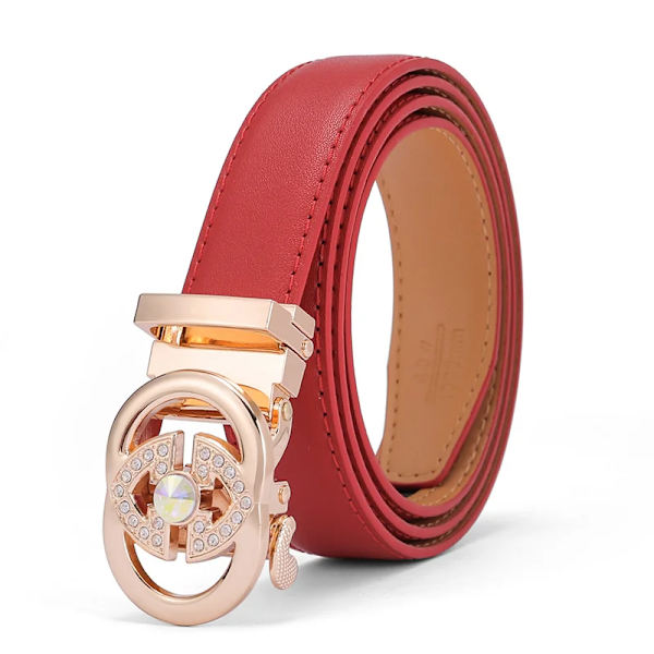 BISONDENIM 2022 New Fashion Classic äkta kohudsläderbälten för kvinna Lyxigt designermärke Bälte Automatiskt spänne Automatic buckle236 one size