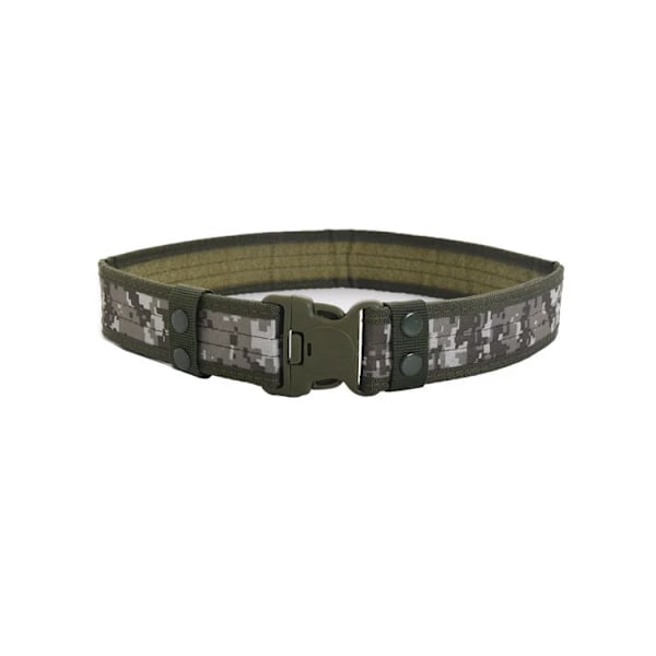 Army Style Stridsbälten Snabbkoppling Taktiskt bälte Mode Män Militär Canvas Midjeband Utomhus Jakt Vandringsredskap 8 färger Green Ma(.1821) 45to47inch(.1821)