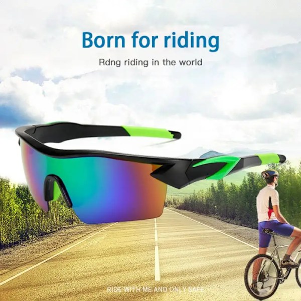 Män Kvinnor Cykelsolglasögon Fotokromatisk lins utomhus Anti-UV-glasögon Sportsolglasögon MTB Road Bike Vindtät Cykelglasögon C8
