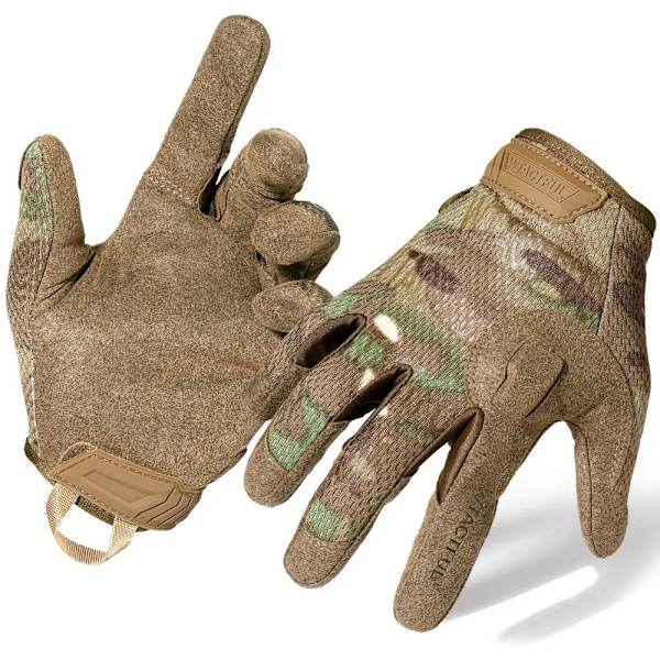 Män Kamouflage Taktisk Helfingerhandskar Airsoft Army Militär Sport Ridning Jakt Fotvandring Cykel Cykling Paintball vantar Z3 CP M