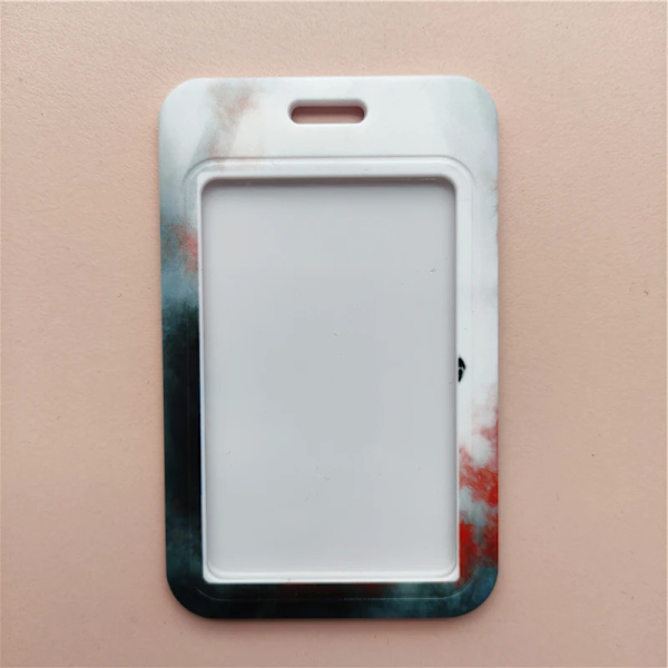 Vargar Mönster Djursnodd ID-bricka Korthållare Kontorsarbetare Korthållare Cover Kreditkort Case Kortskydd Julklapp lanyard card holder(.2427)