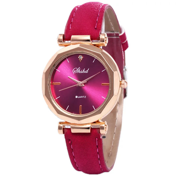 Damklockor Lyxigt läder Casual Watch Quartz Armbandsgaranterade klockor Kristallarmbandsur Reloj Mujer Zegarek Damski HOT