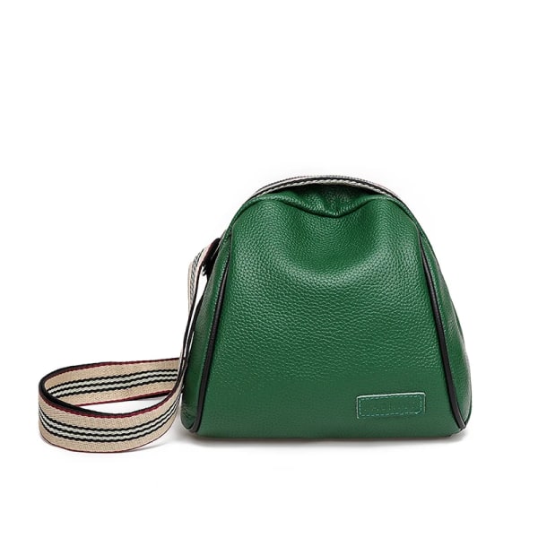 100 % äkta läder Handväskor för kvinnor Damväska Märke mjuk nötskinn Messenger Bag Dam Mode Lyx Kvinnliga Axelväskor Green