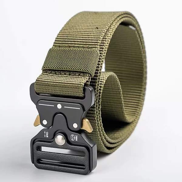 Mode Herrbälten Utomhus Army Military Tactical Combat Bälte Canvas Nyhet Camo Print Nylon Midjeband Jeans Byxor Tillbehör camo3 125cm