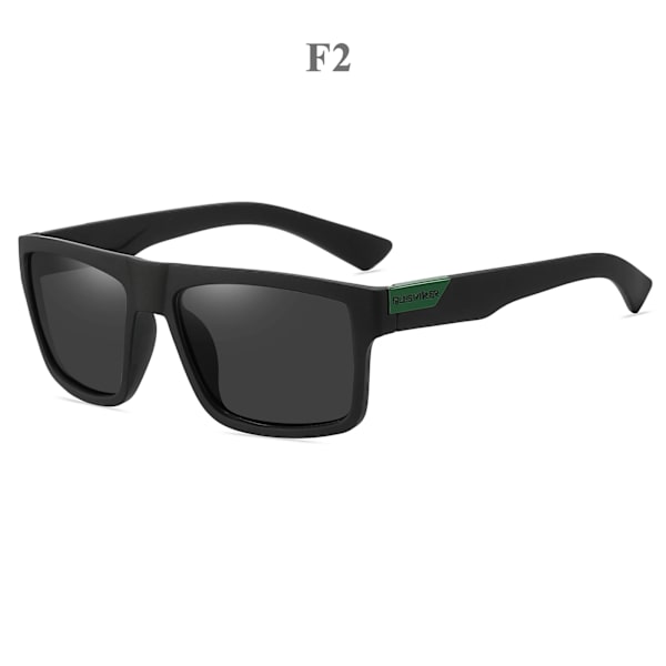 QUISVIKER Polarized Solglasögon Herr UV400 Fiske Solglasögon Dam Glasögon Oculos De Sol Masculino Gafas Hombre Without Box F2