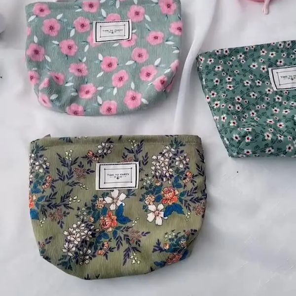 Manchester Sminkväska Organizer Clutch Retro Print Kosmetikväska Tvätta Kvinnor Rese Sminkpåse Skönhet Toalettförvaringsväskor c