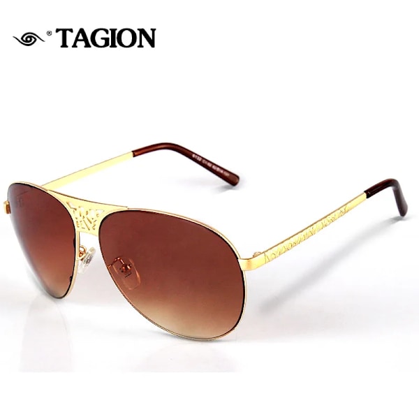 2023 New Fashion Style Solglasögon Herr Märke Designer Oculos Gafas Mujer Legering Solglasögon Gentleman Herr Glasögon 6145A 6132 1-02 Black