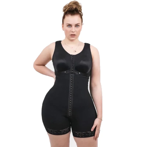 Fajas colombianska Shapewear för kvinnor Slimming Skims Butt Lifter Full Body Shaper Bbl Magkontroll Body Gren Öppen Design XS Beige XXL