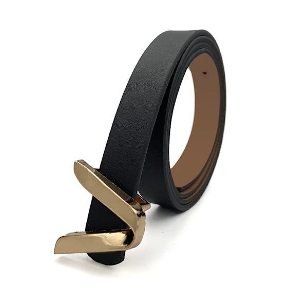65cm Dammode Elastisk Klassisk svart midjeband Bred midja Stretchbälte för kvinnor Cinch Accessoarer Klänning Kappa Klädbälte Double C black 65cm(65cm-85cm)