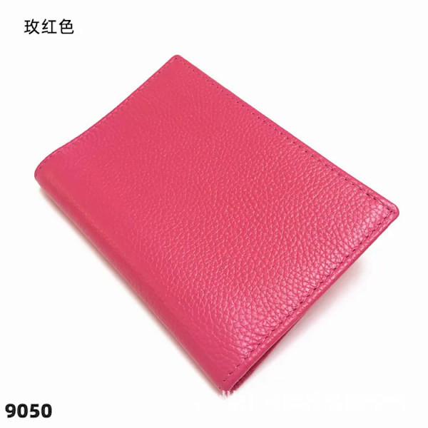 Gravera bokstäver Läder Cover Anpassat namn Mjuk kohud Resepasshållare Kvinnor Män Gör-det-själv-present Passfodral Case rose red