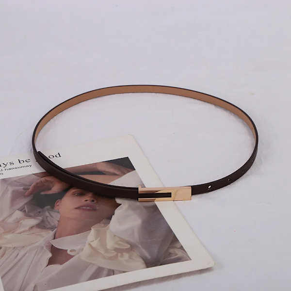 Trendig pärla midjekedja Dammode Rhinestone Elastisk klänning Midjeband Dam Designer tunna midjebälten Kläder Accessoarer Type 22 115cm