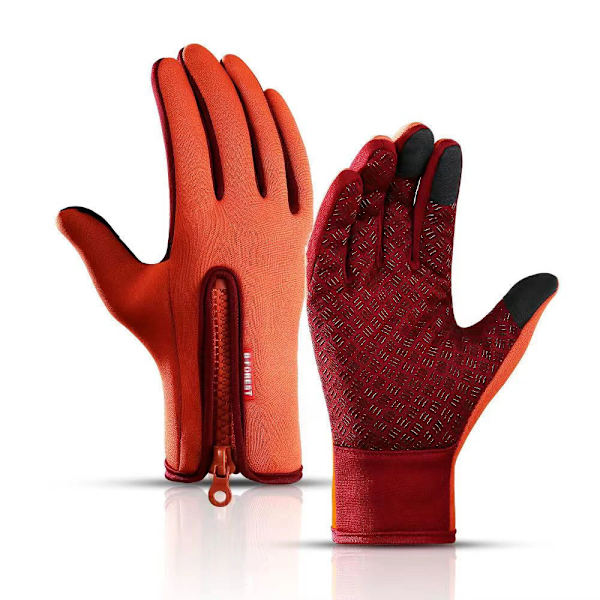 Pekskärm Thermal Cykling Skidcamping Vandring Löpning Motorcykel Unisex Vattentäta Helfinger upgrade orange M