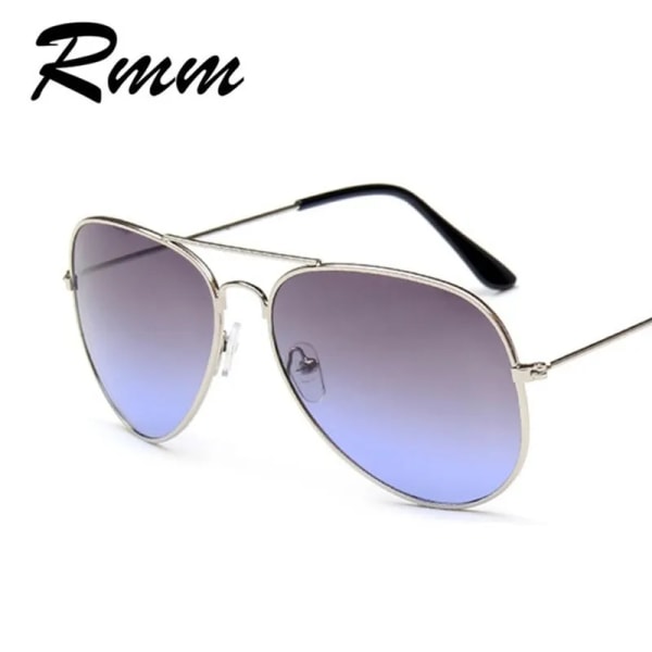 RMM Fashion Solglasögon Dammärke designer metall Reflekterande solglasögon Herr Spegel oculos de sol C3