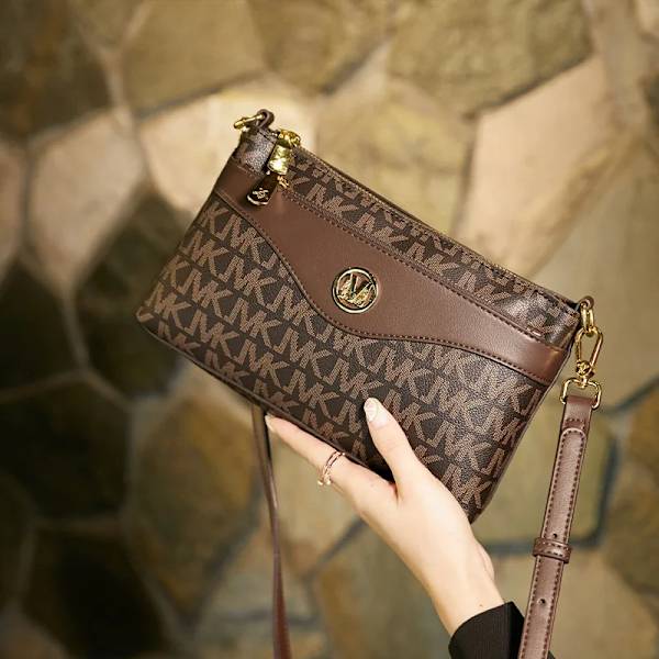 JVK Luxury Dammärke Clutchväskor Designer Runda Crossbody axelväskor Handväska Dam Clutch Reseväska K