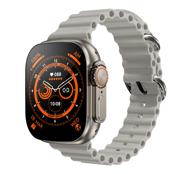 Z8 Ultra MAX Smart Watch Series 8 Titanium Alloy 1:1 49mm case Bluetooth Call NFC ECG IP68 Vattentät Smartwatch Herr Gold
