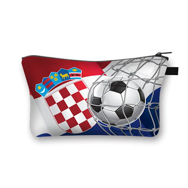 Cool fotbolls-/fotbollsmode förvaringsväska Kvinna Kosmetikväska Organizer Bärbar sminkväska för resor Tonåring Pojke Present shzbzhuqiu7