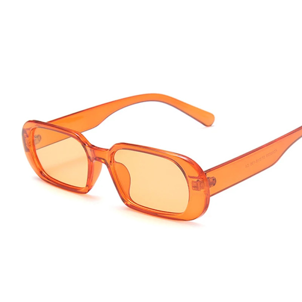Märke Oval grön stil Solglasögon Kvinna Modedesigner Solglasögon Man Kvinna Vintage Rosa Damer Resande Glasögon Orange