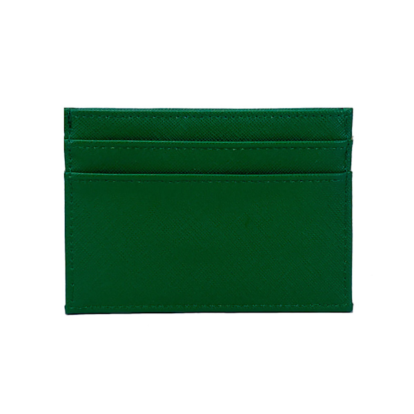 Anpassade bokstäver Män PU Läder Kreditkortshållare Anpassa initialer Slim Card Plånbok Monogram Namnskort Case Kvinnor Gör-det-själv present saffiano bugundy