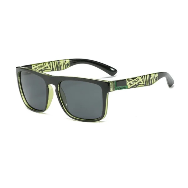 Polariserade solglasögon Märke Designer Driving Shades Herr Solglasögon För män Retro Billigt Lyx Kvinnor UV400 Gafas Green Gray As shown