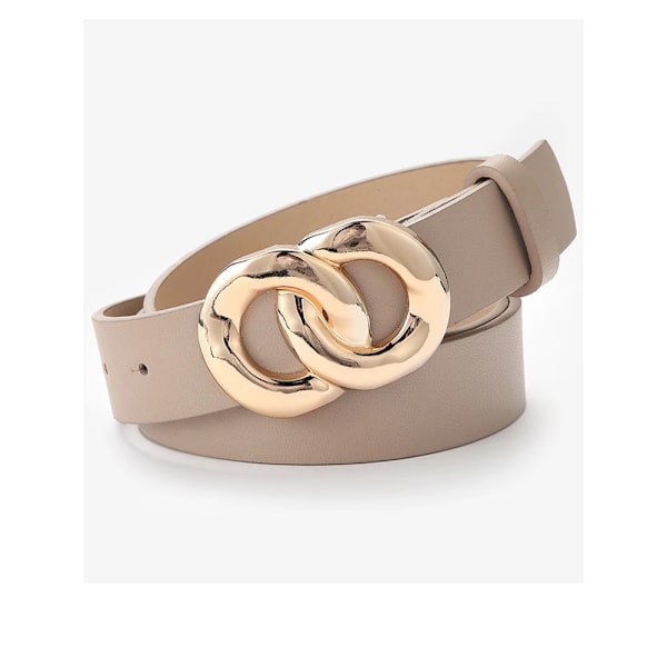 Gyllene kedja bälte Elastiskt silver metall midjebälten för kvinnor Hög kvalitet Stretch Cummerbunds dam kappa Ketting Riem midjeband Golden 67cm  elastic67-95cm