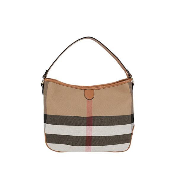 FASHION KISDS Ny Canvas + PU Damväskor Lyxiga plädväskor Läderhandväskor Högkvalitativ Canvas Damaxelväskor black