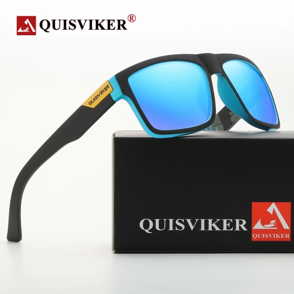 QUISVIKER Polarized Solglasögon Herr UV400 Fiske Solglasögon Dam Glasögon Oculos De Sol Masculino Gafas Hombre Without Box F2