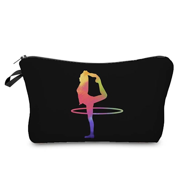 Sminkväska Mode Skollärare Gåva Rytmisk print Kosmetisk väska Originaldesign Kvinnlig Resetoalettartiklar Organizer hz6620 Cosmetic Bag