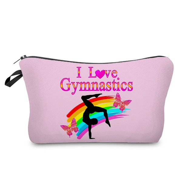 Sminkväska Mode Skollärare Gåva Rytmisk print Kosmetisk väska Originaldesign Kvinnlig Resetoalettartiklar Organizer hz6627 Cosmetic Bag