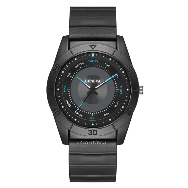 Lyx 2023 Toppmärke Minimalistisk Röd Hands Design Herr Sport Kvartsklocka Watch Silikonrem Manklocka Presenter Klockor Nylon White