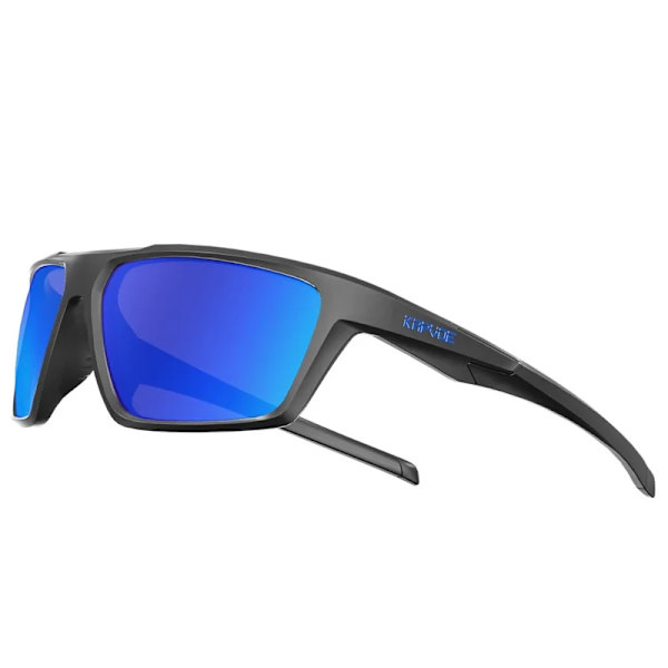 Kapvoe Polarized Men Solglasögon UV400 Protect Glasögon för män Fiske Cykelglasögon Köra Klättring Utomhus Solglasögon Sport KE-X12-04 1 LENS