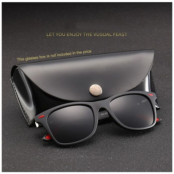 Nya Unisex rektangel vintage solglasögon Modedesign Retro solglasögon Man Glasögon Casual Goggles UV400 Glasögon C As shown in the figu