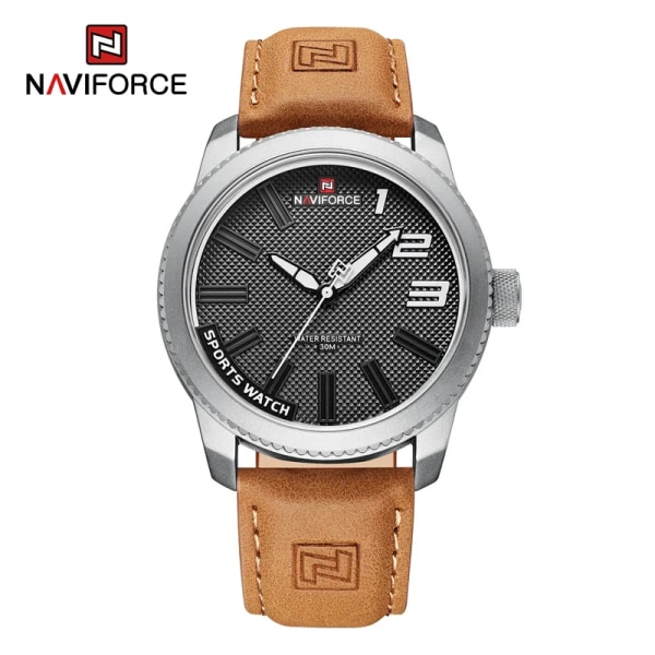100% Original NAVIFORCE watch för män 2022 Ny Quartz Sport Vattentät klocka Mode Lyx högkvalitativt manligt watch SWLBN