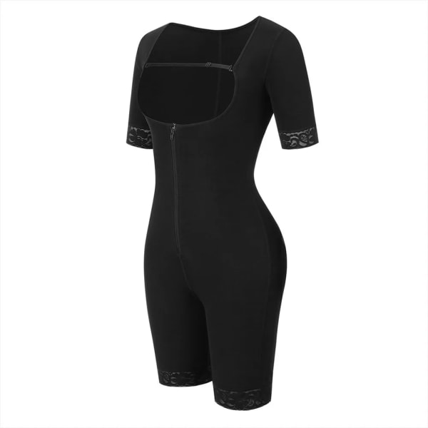 Pärmar och Shapers för kvinnor Butt Lifter Body Shaper Colombianska gördlar för kvinnor Shapewear Waist trainer Magen Bantning Faja Black XXXL