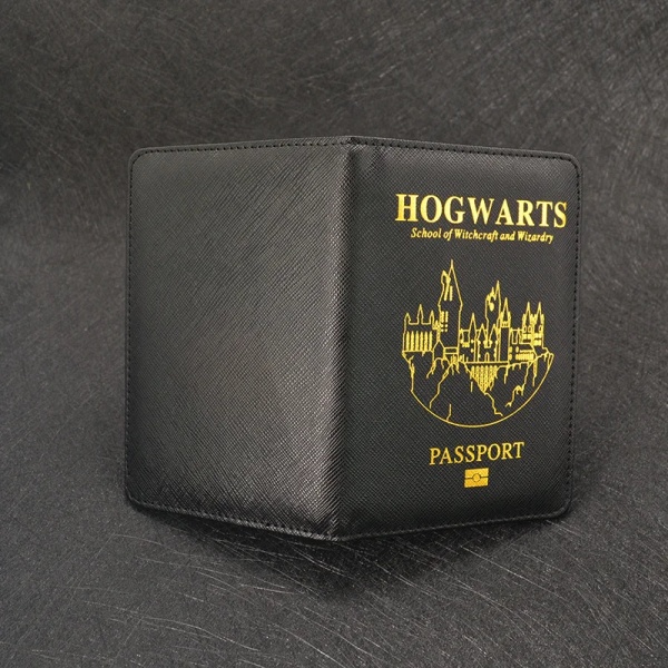 Witchcraft School Passport Cover Black