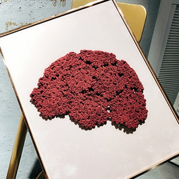 Solid Stickad Spetsmössa för Kvinnor Vintermössa Stickad Höst Skullies Mössa Blommor Dam Varm Bonnet Mössa Beret Resemössa Red 56-58cm