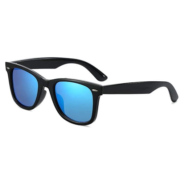 CRIXALIS Classic Retro Polarized Solglasögon Dam Lyx Designer Solglasögon Dam Vintage fyrkantiga solglasögon För Kvinna UV400 C4 Blue Other