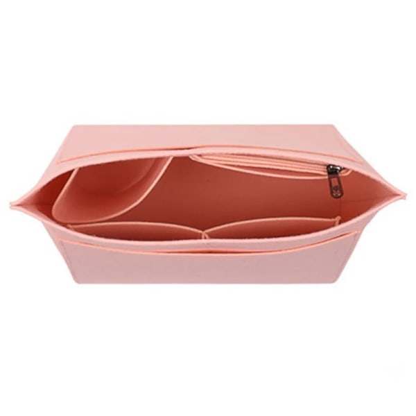 Filtinsatsväska Passar för Longchamp Handväska Linerväska Filttyg Sminkväska Stöd Resor Bärbar insats Handväska Organizer B style(.425) L(.425)