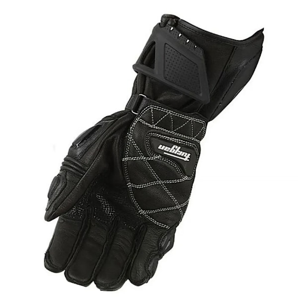 Professionella Motorcykelhandskar Röd Vit Off-Road Racing Motos Resistenta Utomhus Luvas Svarta Suvar Full Lång Stil Red White M
